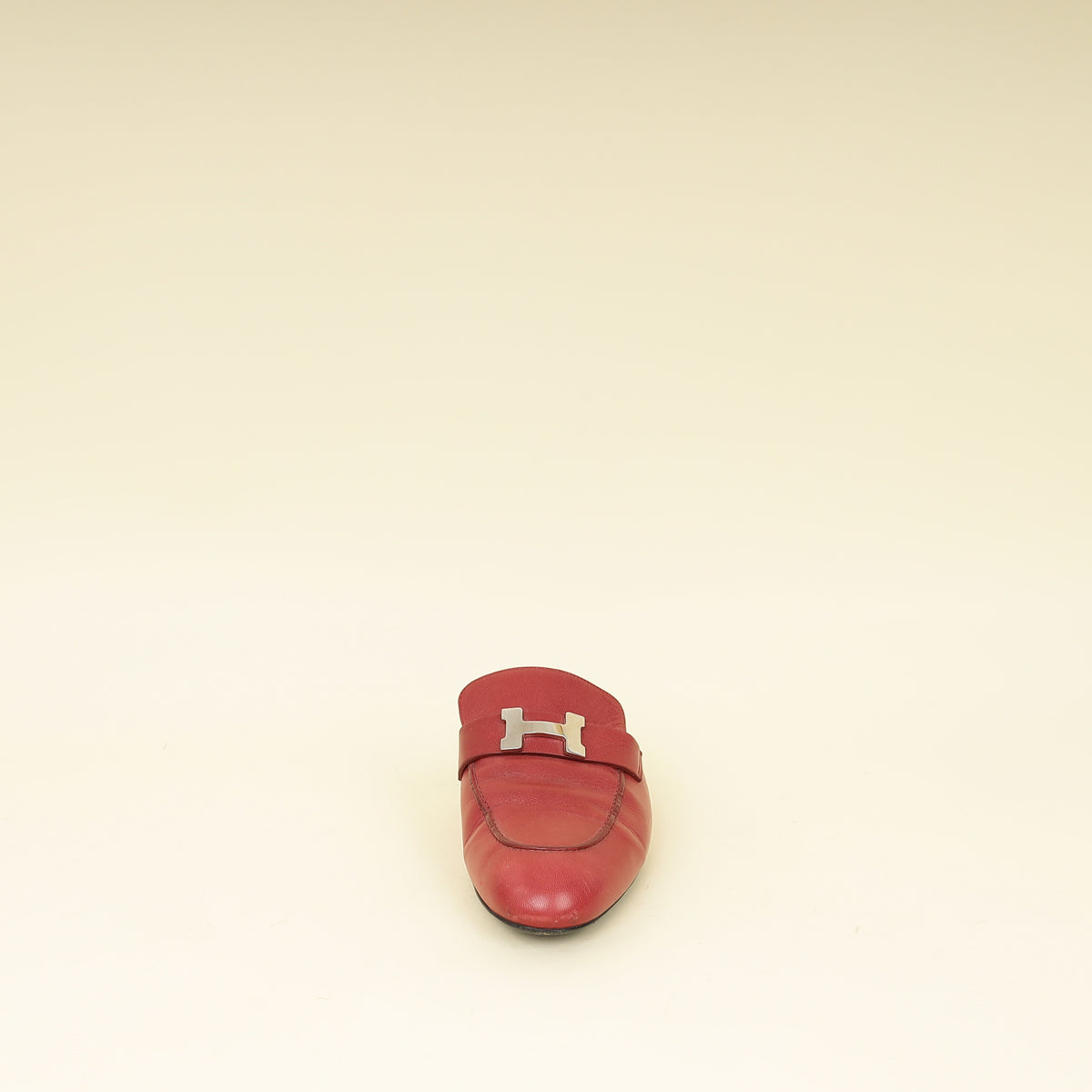 Hermes Rose De Venise Trocadero Mules 37.5