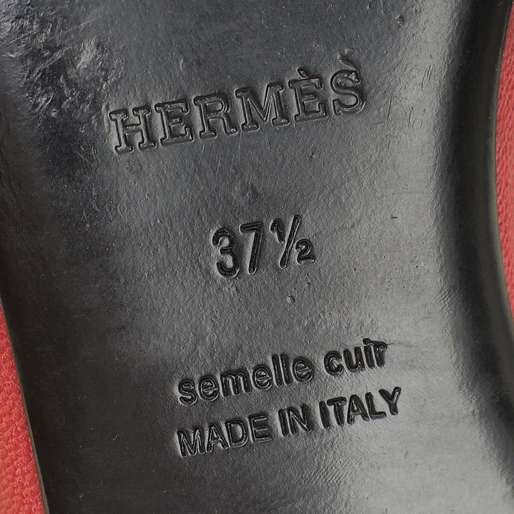 Hermes Rose De Venise Trocadero Mules 37.5