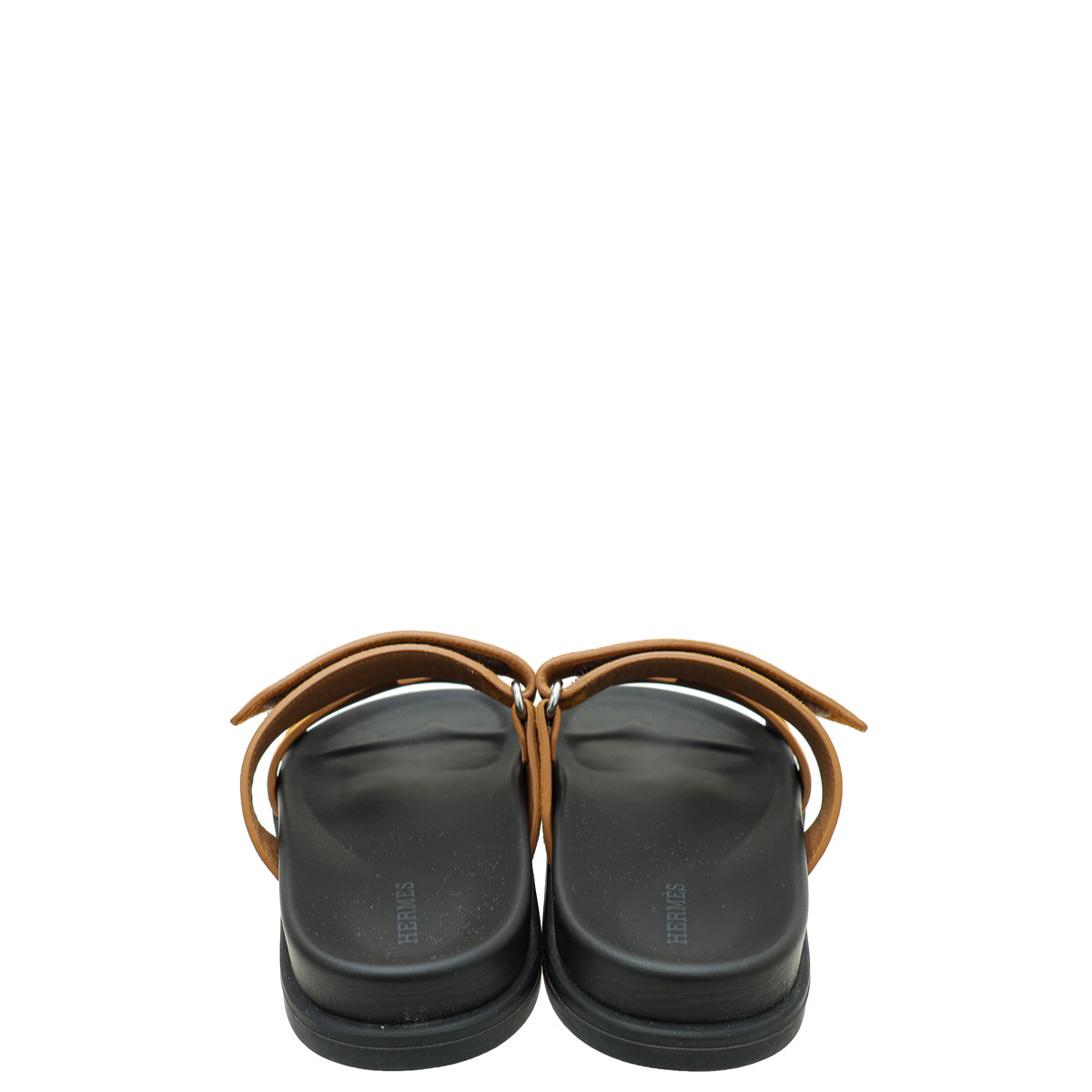 Hermes Natural Velours Chypre Sandals 37.5