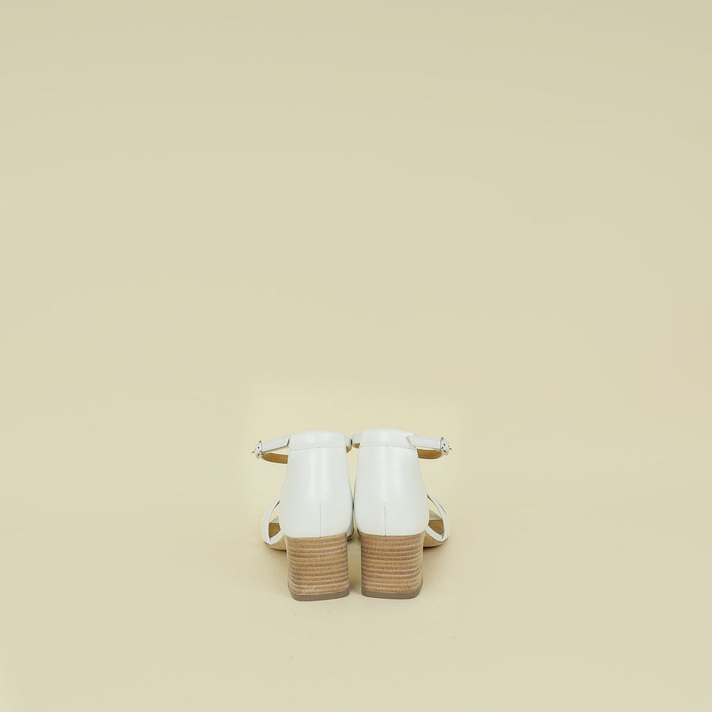 Hermes Blanc Encens 50 Sandal 37.5