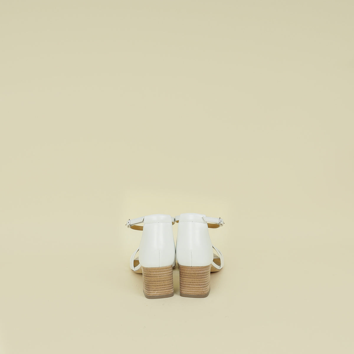 Hermes Blanc Encens 50 Sandal 37.5