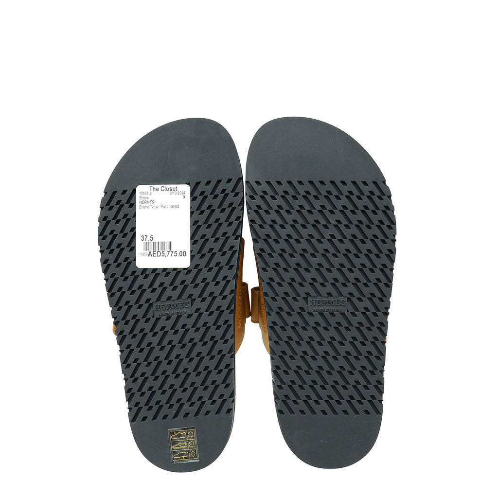 Hermes Natural Chypre Sandal 37.5