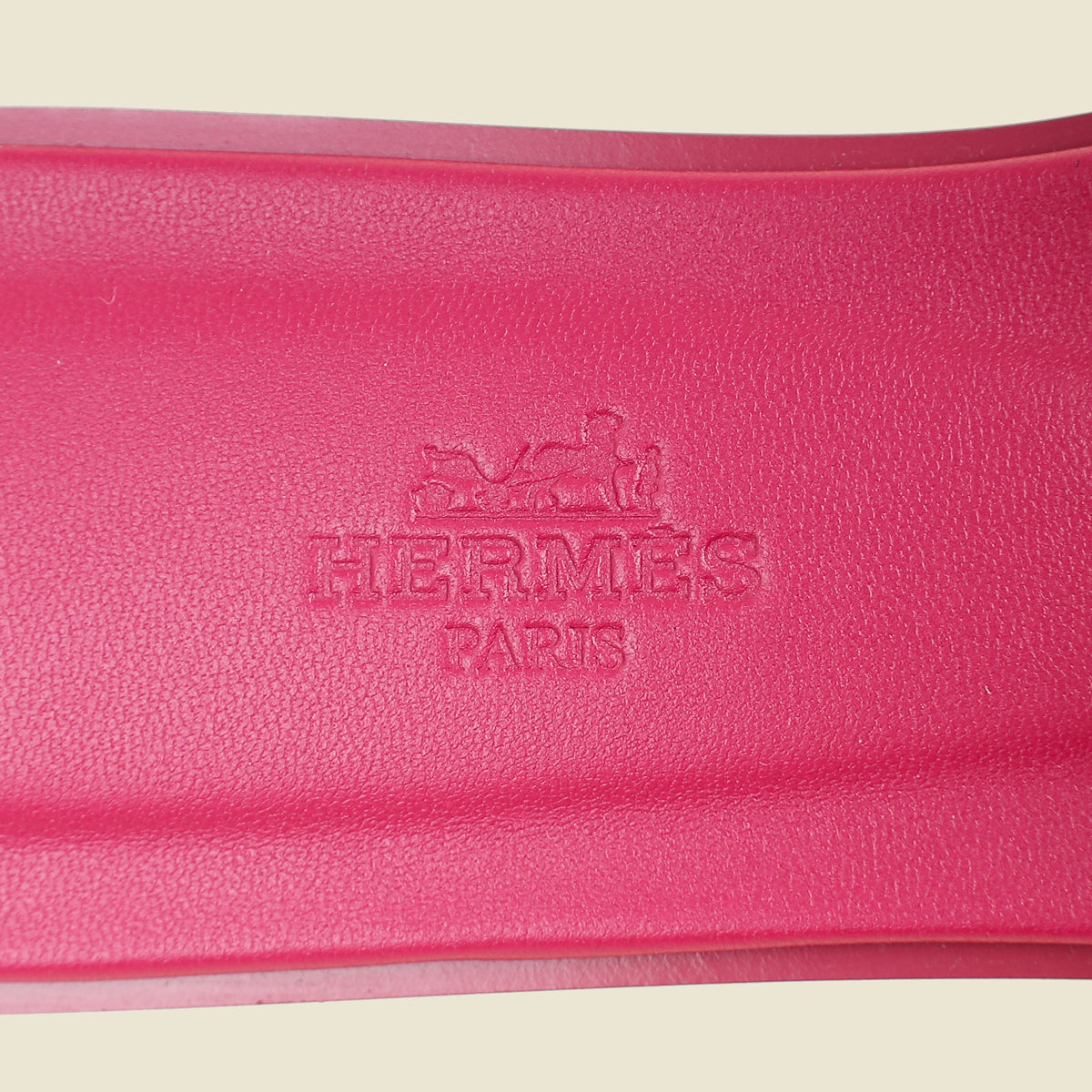 Hermes Rose Bougainvillier Oran Sandal 37.5
