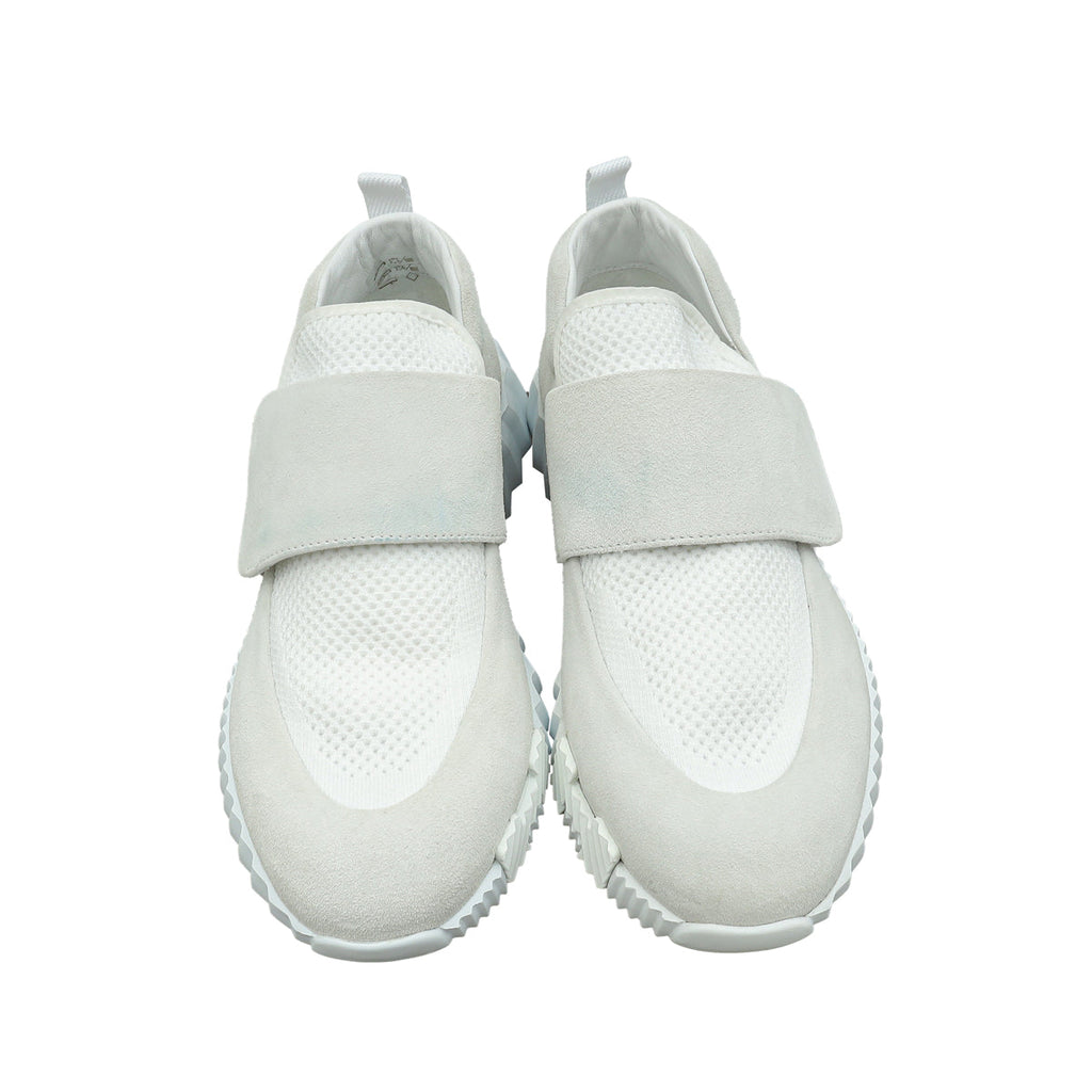 Hermes White H Sneaker 37