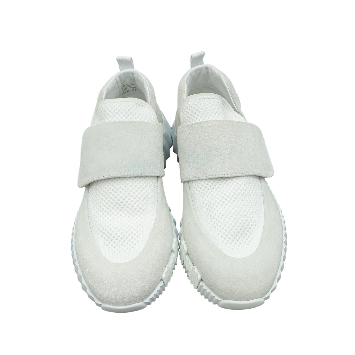 Hermes White H Sneaker 37