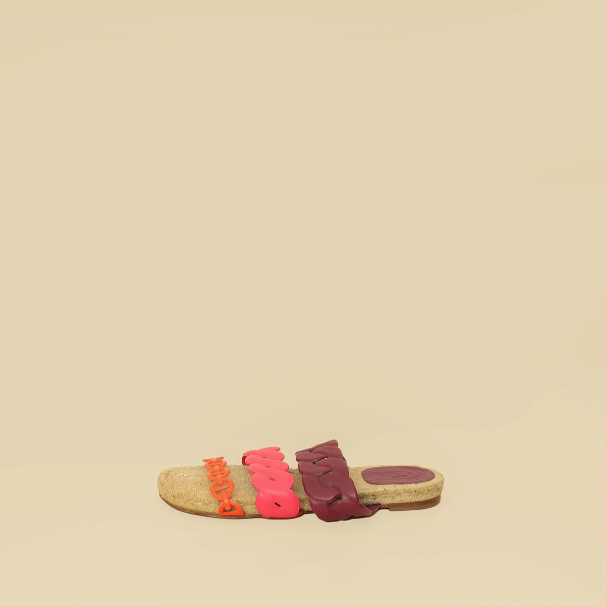 Hermes Multicolor Gwen Espadrille Sandal 37