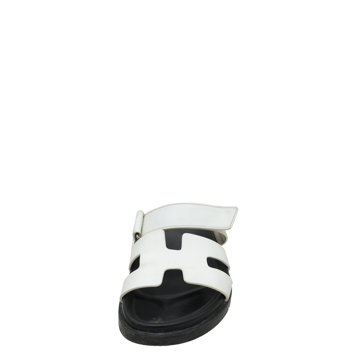 Hermes Blanc Chypre Sandal 37