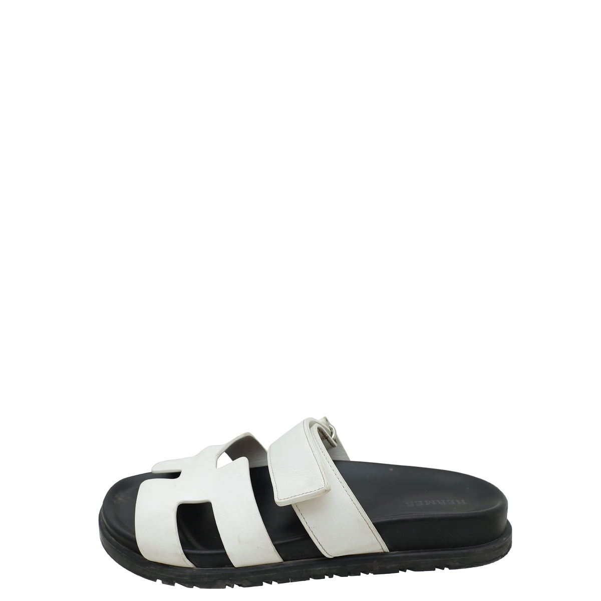 Hermes Blanc Chypre Sandal 37
