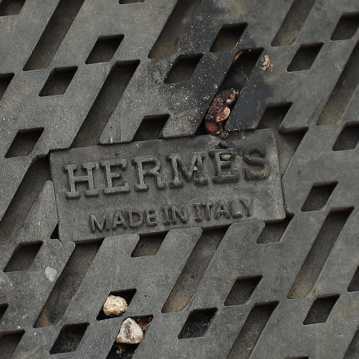 Hermes Blanc Chypre Sandal 37