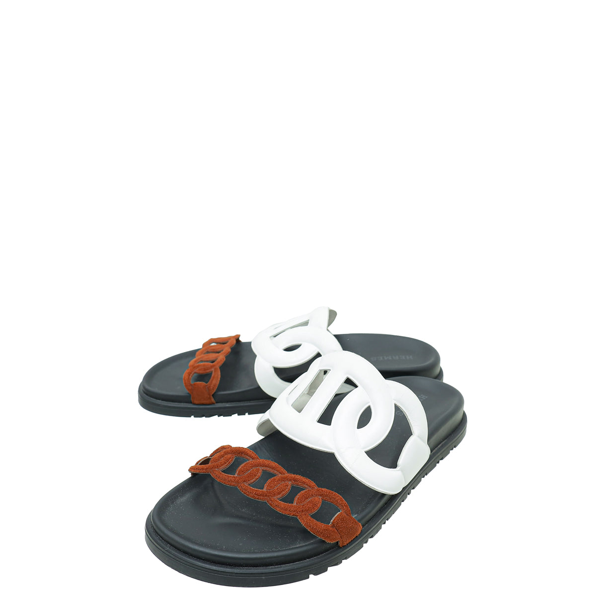 Hermes Bicolor Extra Sandal 37