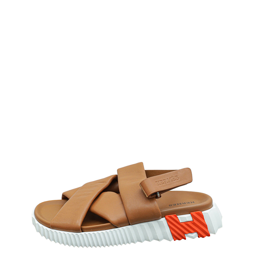 Hermes Naturel Electric Sandal 37