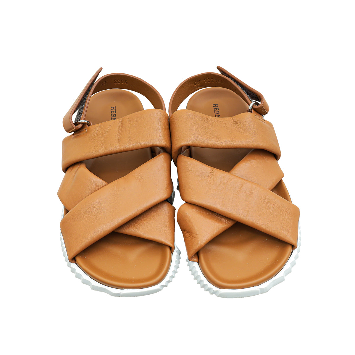 Hermes Naturel Electric Sandal 37