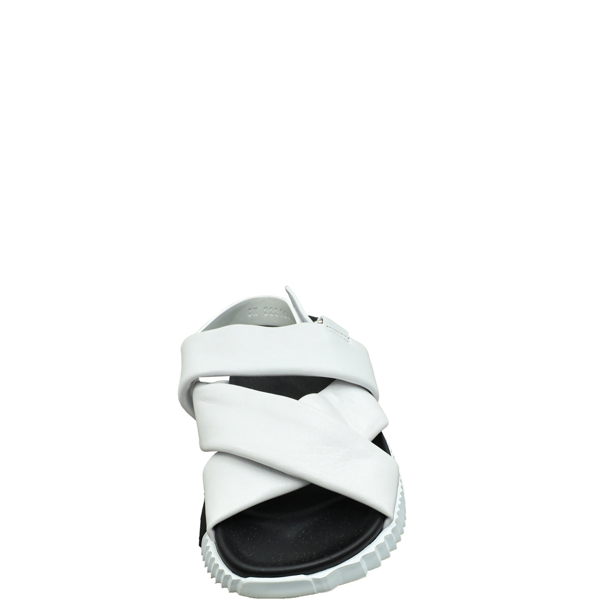 Hermes Blanc Electric Sandal 37