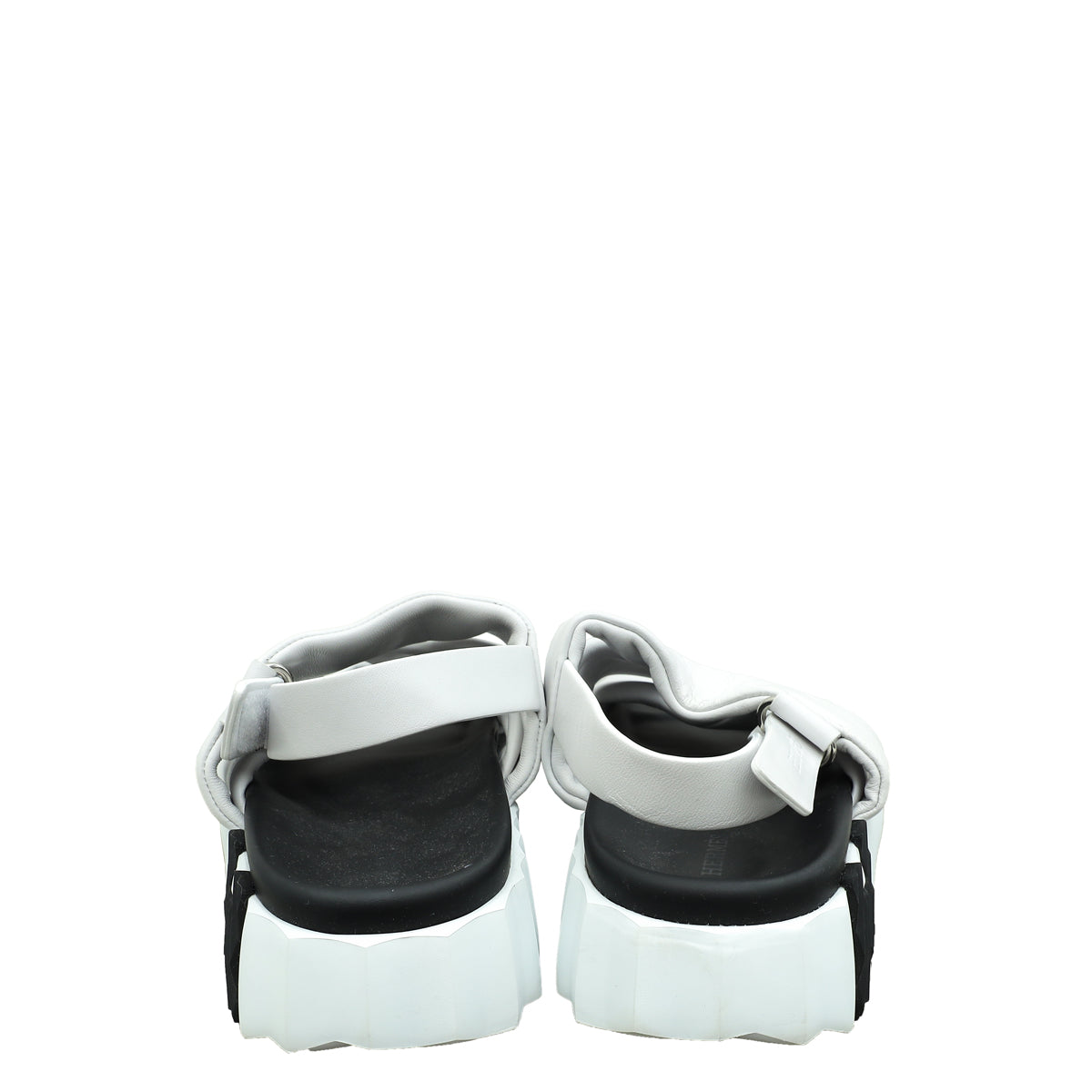 Hermes Blanc Electric Sandal 37