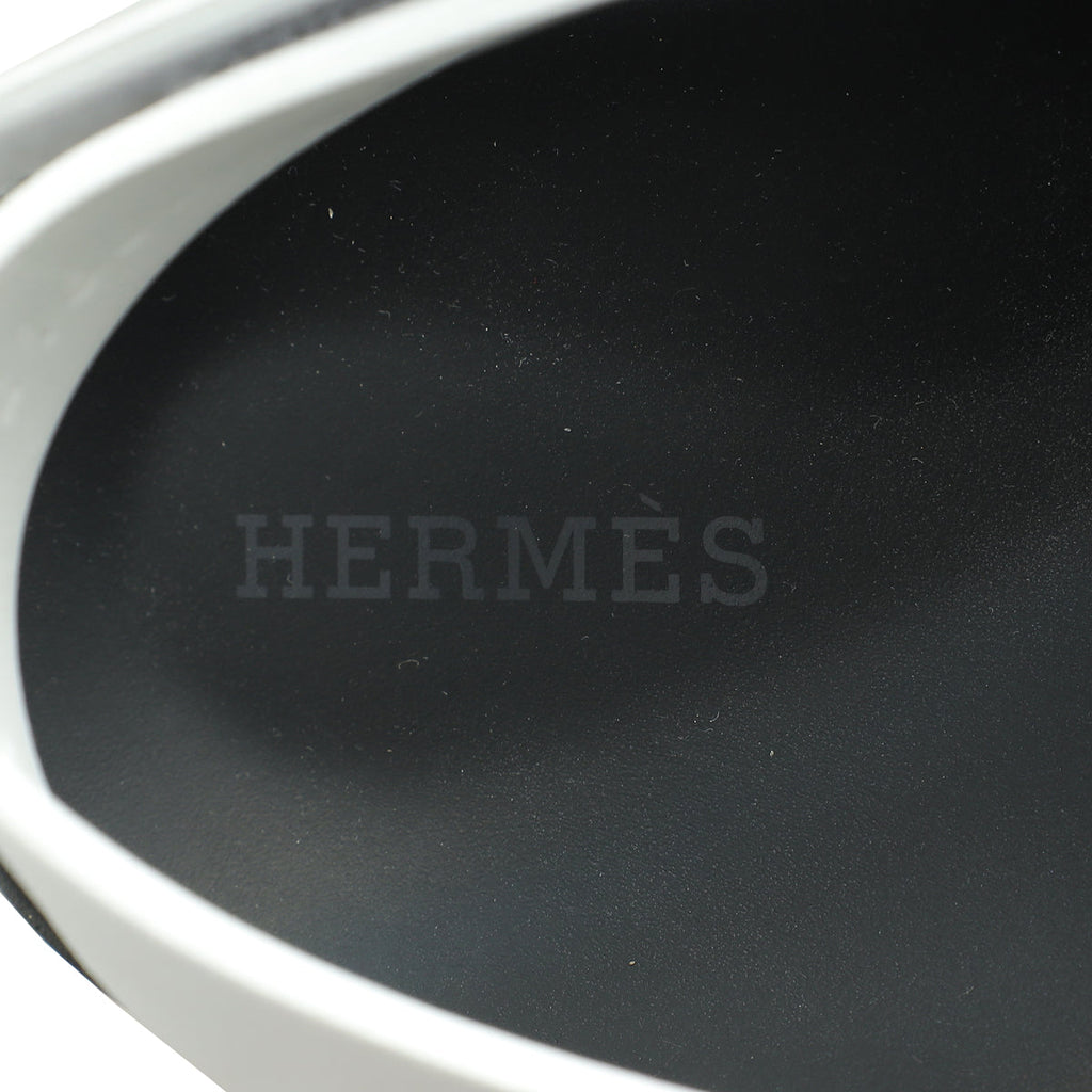 Hermes Blanc Electric Sandal 37