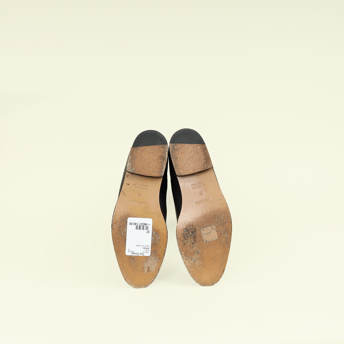 Hermes Chocolate Jumping Boot 37