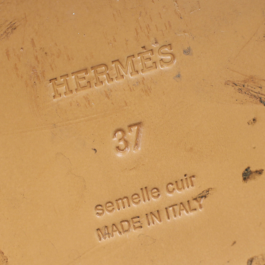 Hermes Chocolate Jumping Boot 37