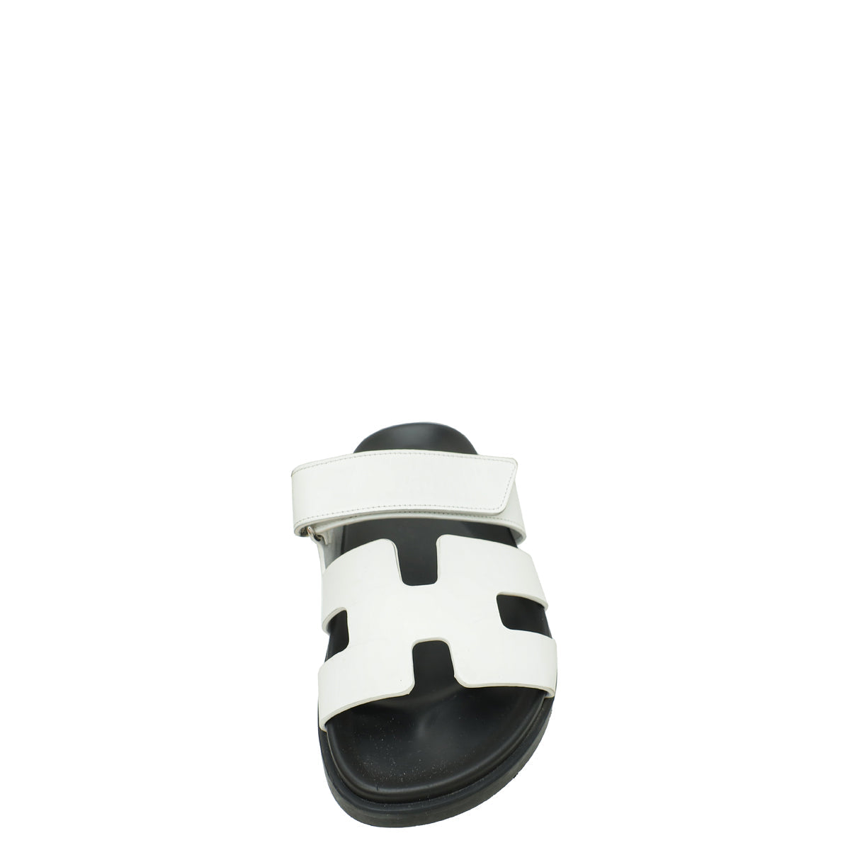 Hermes Blanc Chypre Sandals 37
