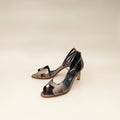 Hermes Bronze Premiere 70 Metallic Nappa Sandal 37