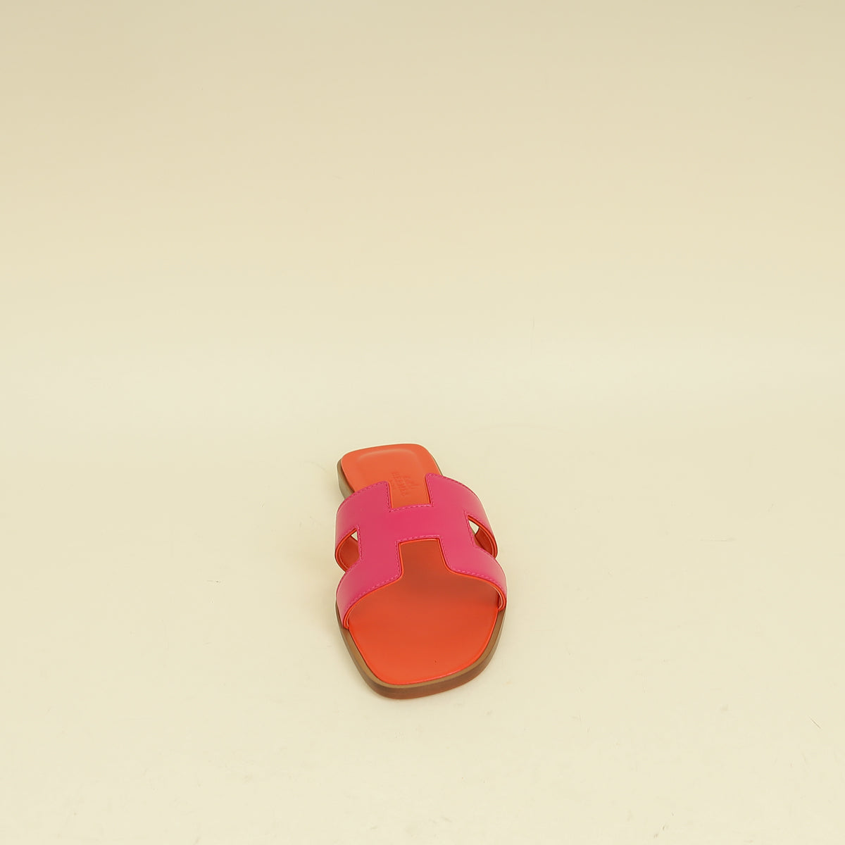 Hermes Bicolor Oran Sandal 37