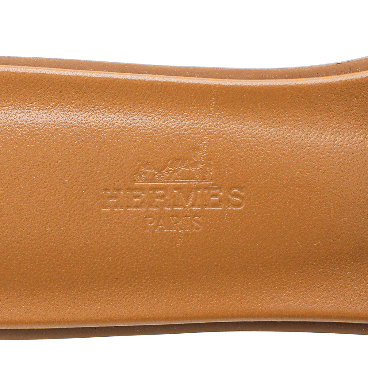 Hermes Gold Oran Sandal 37