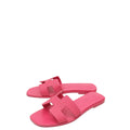 Hermes Fuchsia Oran Sandal 37.5