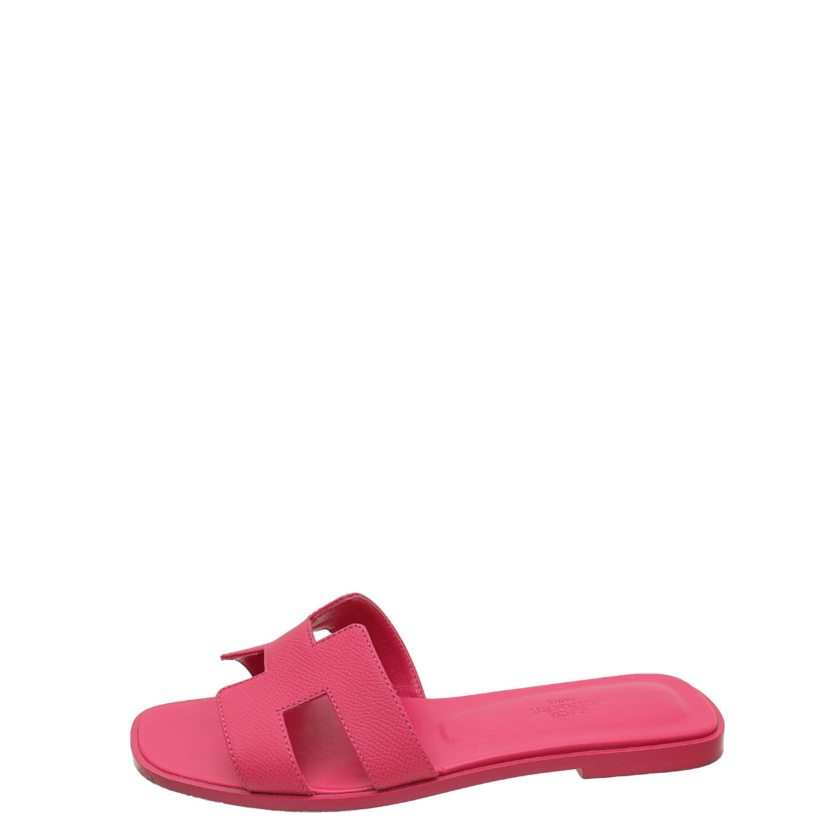 Hermes Fuchsia Oran Sandal 37.5