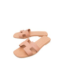 Hermes Flamingo Oran Sandal 38.5