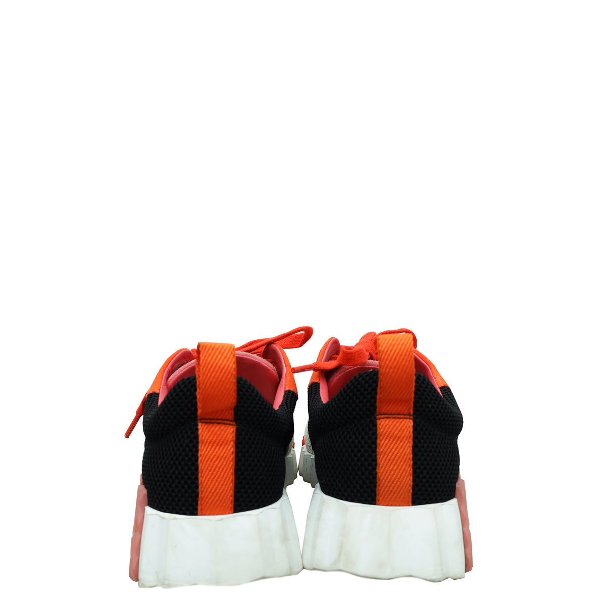 Hermes Tricolor Mesh Suede Bouncing Sneaker 38.5
