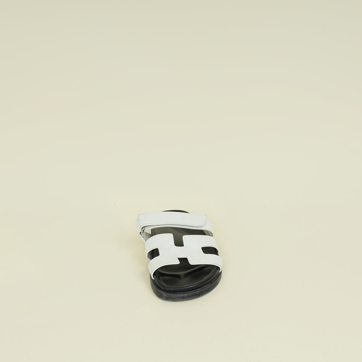 Hermes Blanc Chypre Sandal 38.5
