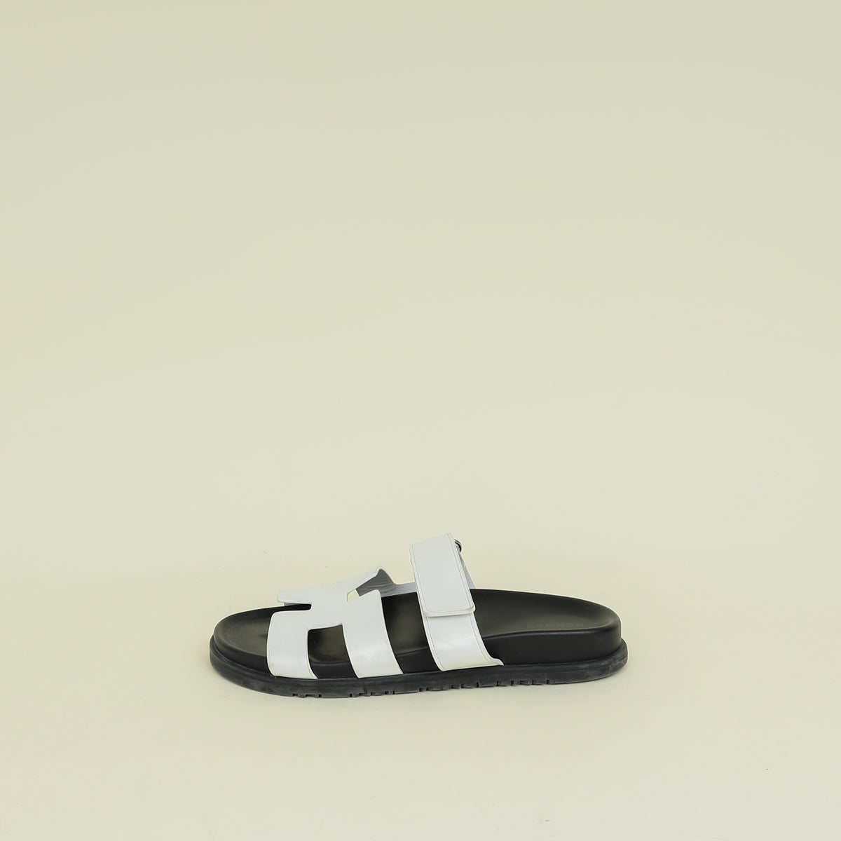 Hermes Blanc Chypre Sandal 38.5