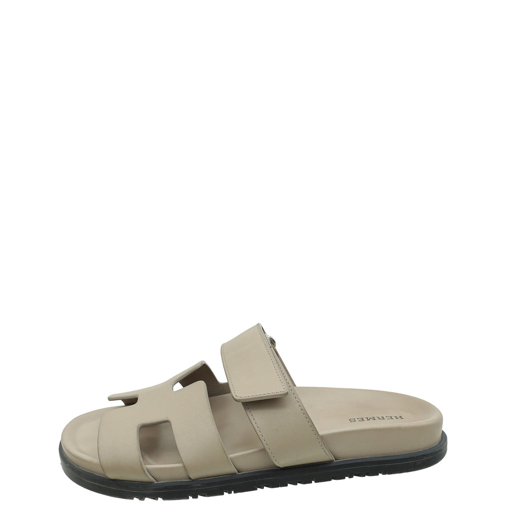 Hermes Beige Esquisse Chypre Sandal 38.5