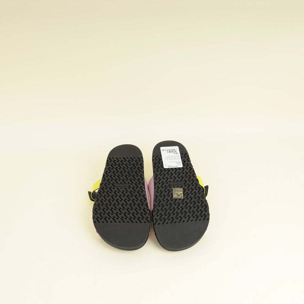 Hermes Bicolor Chypre Sandals 38.5