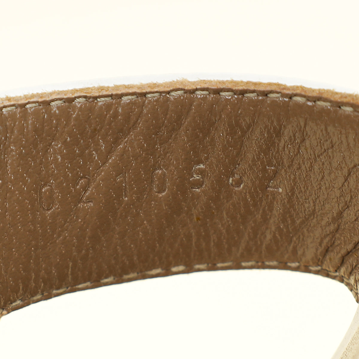 Hermes Blanc Oran Sandal 38.5