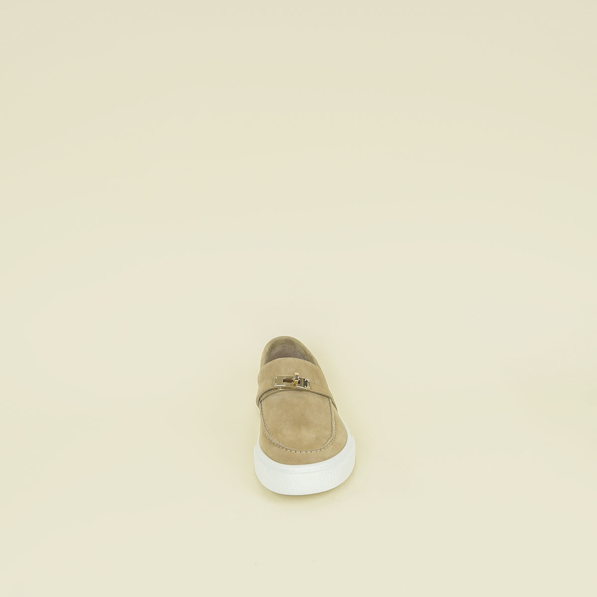 Hermes Beige Esquisse Game Slip-On Sneaker 38.5