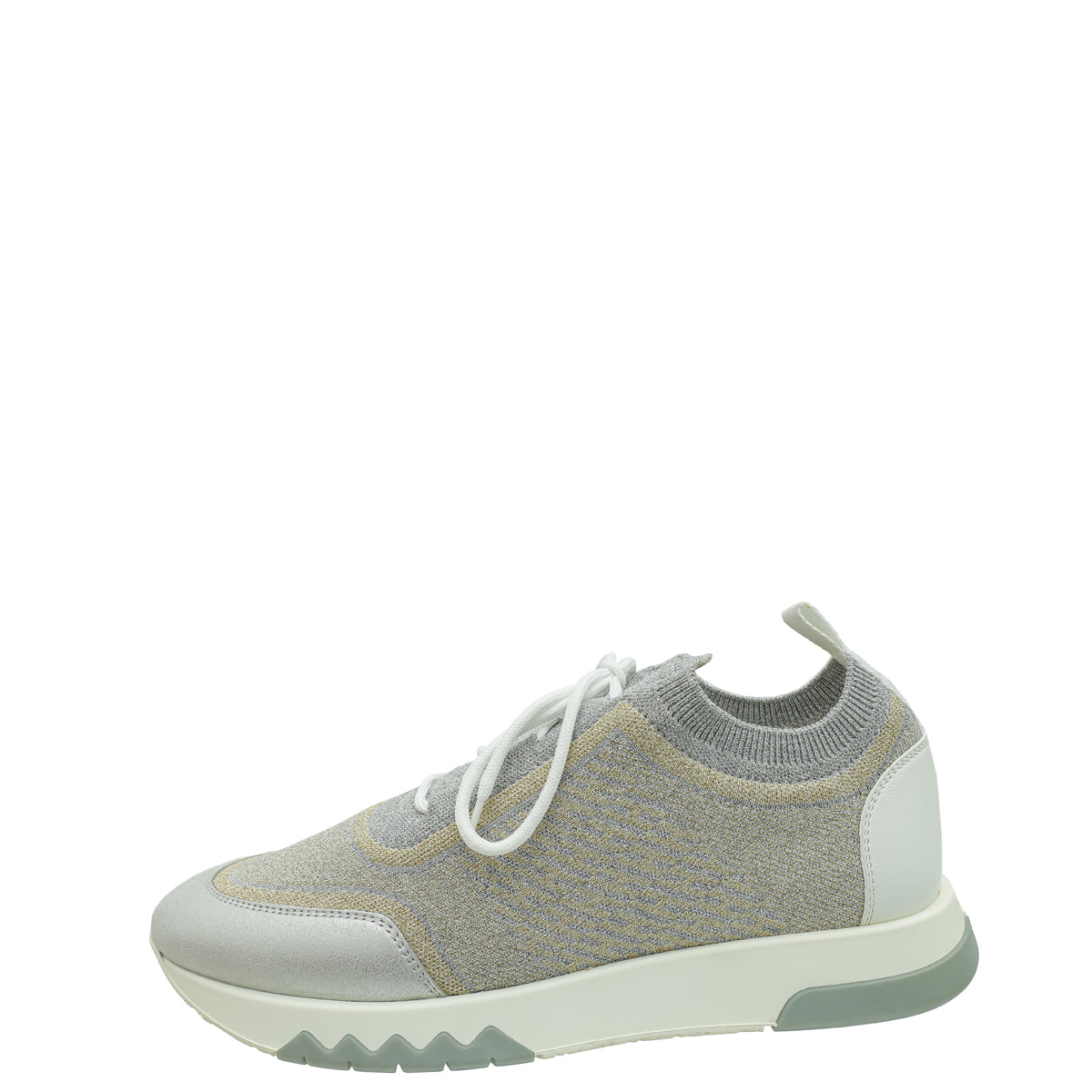 Hermes Bicolor Addict Sneakers 38.5