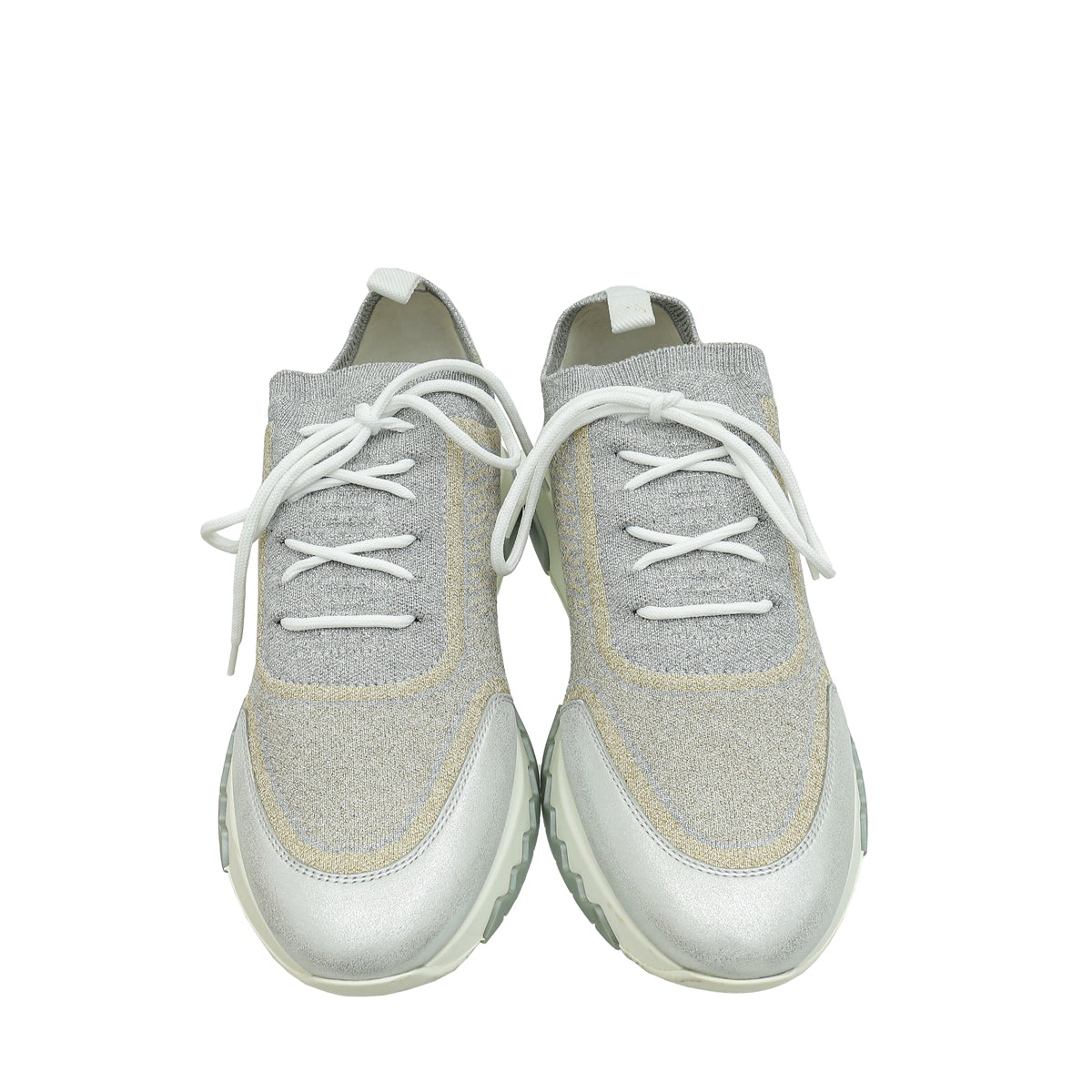 Hermes Bicolor Addict Sneakers 38.5