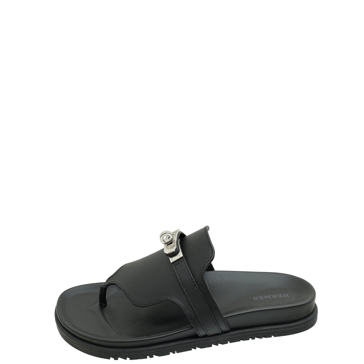 Hermes Noir Empire Sandal 38.5