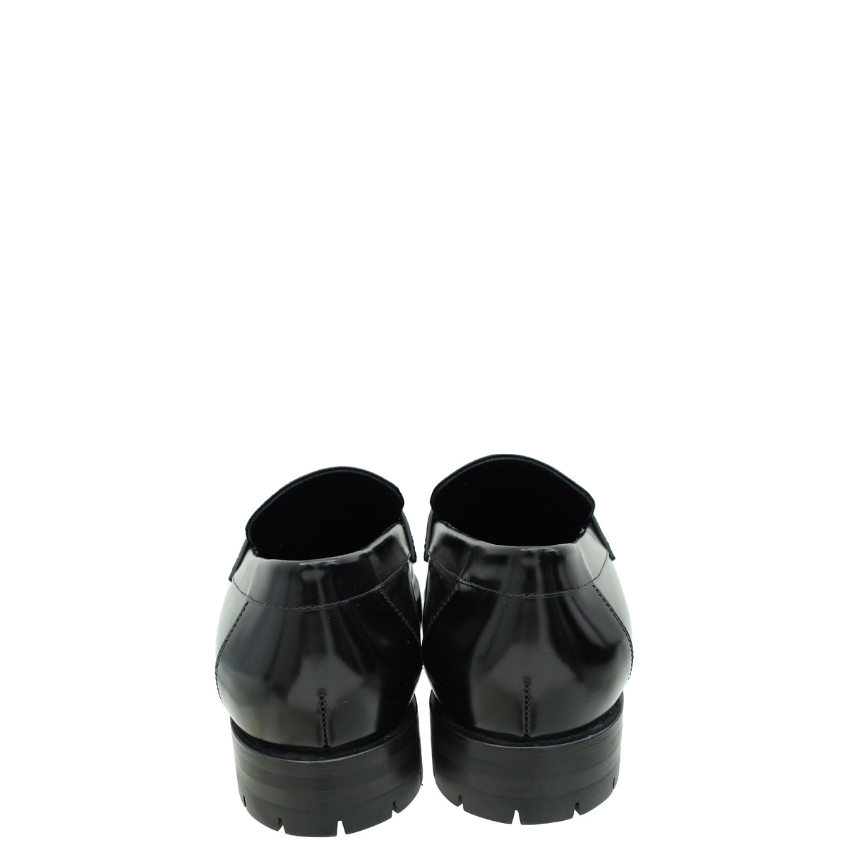 Hermes Noir Faubourg Loafer 38.5