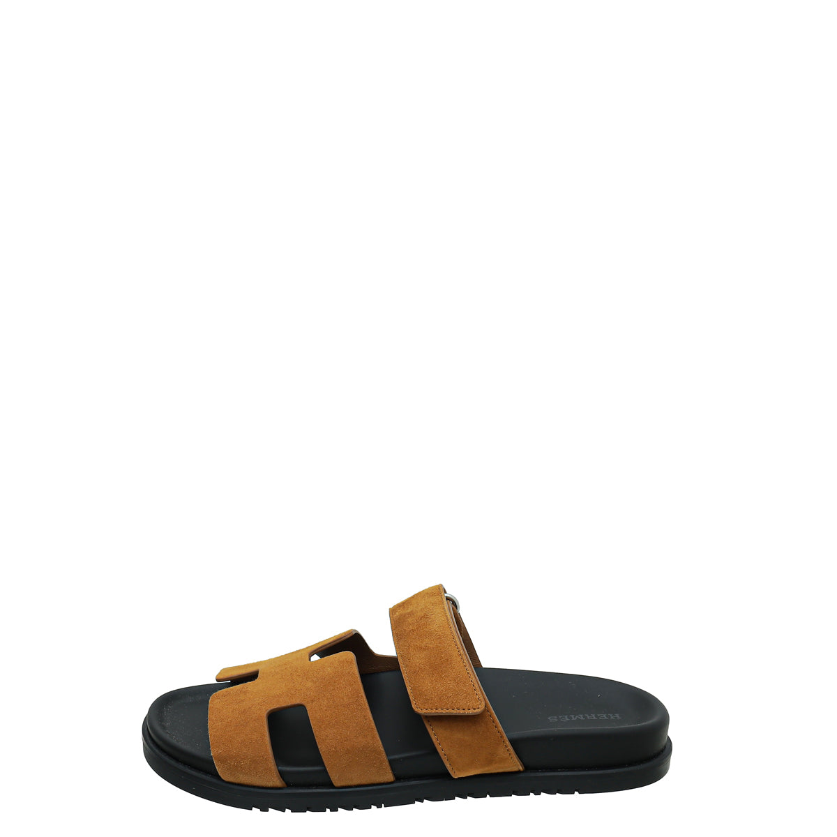 Hermes Natural Velours Chypre Sandals 38.5