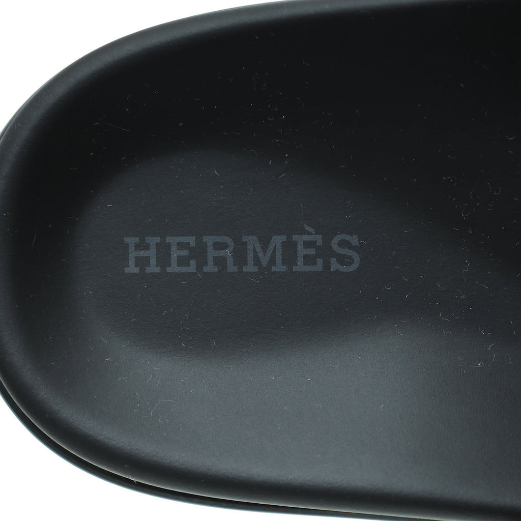 Hermes Natural Velours Chypre Sandals 38.5
