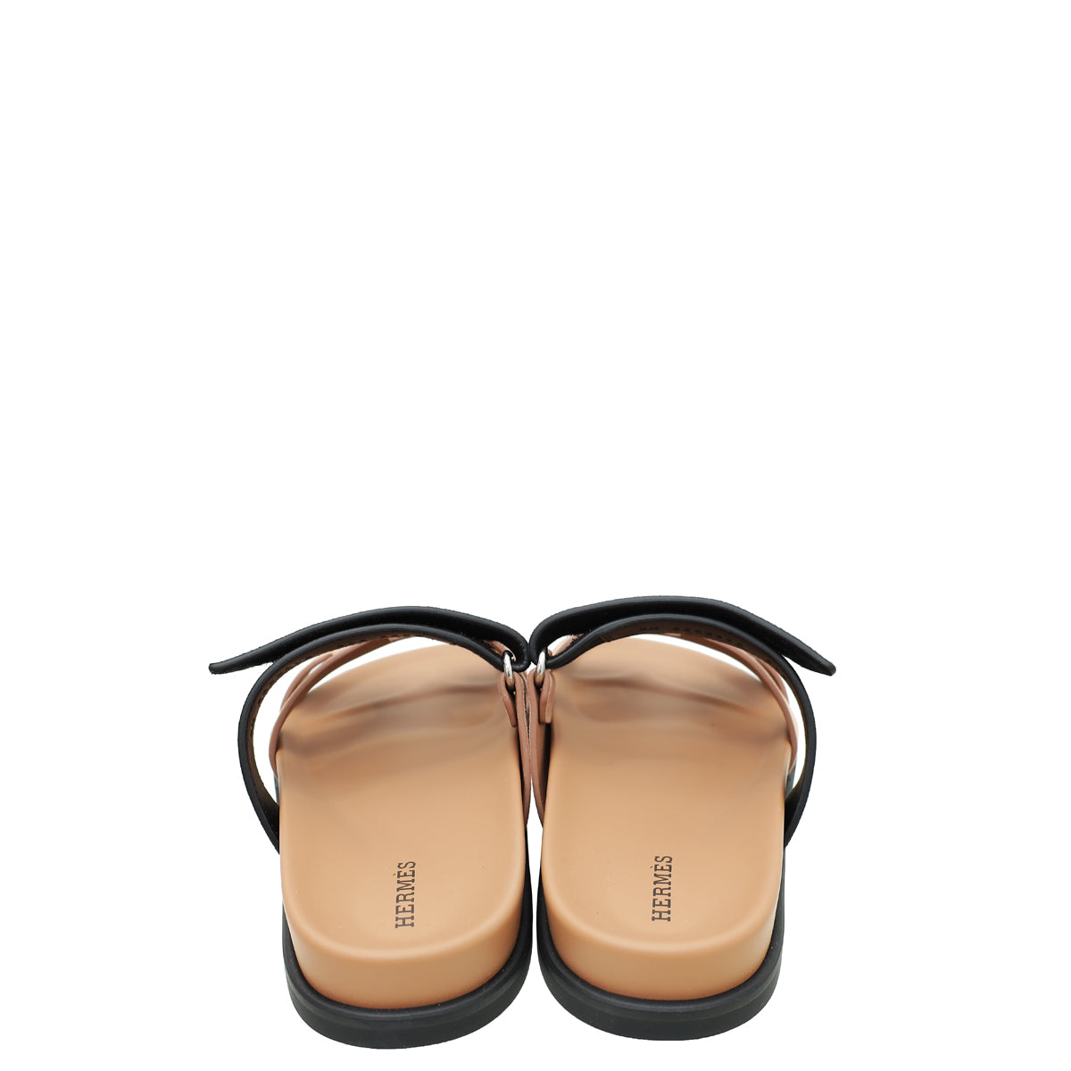 Hermes Bicolor Suede Chypre Sandal 38.5