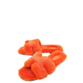 Hermes Orange Wool Oran Sandal 38