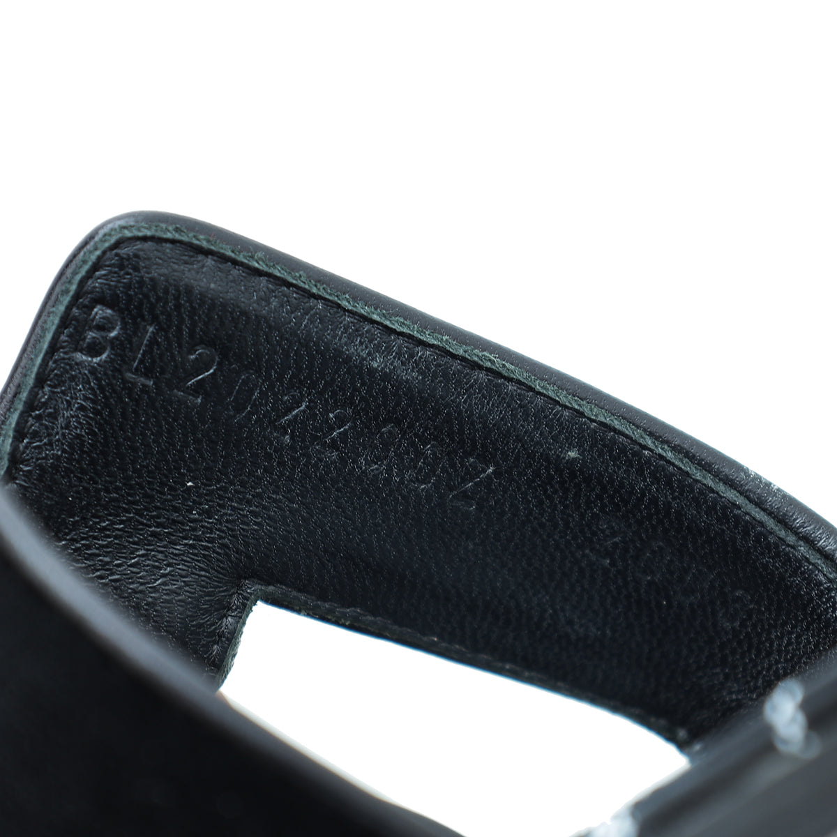 Hermes Black Velvet Printed Oran Sandal 38