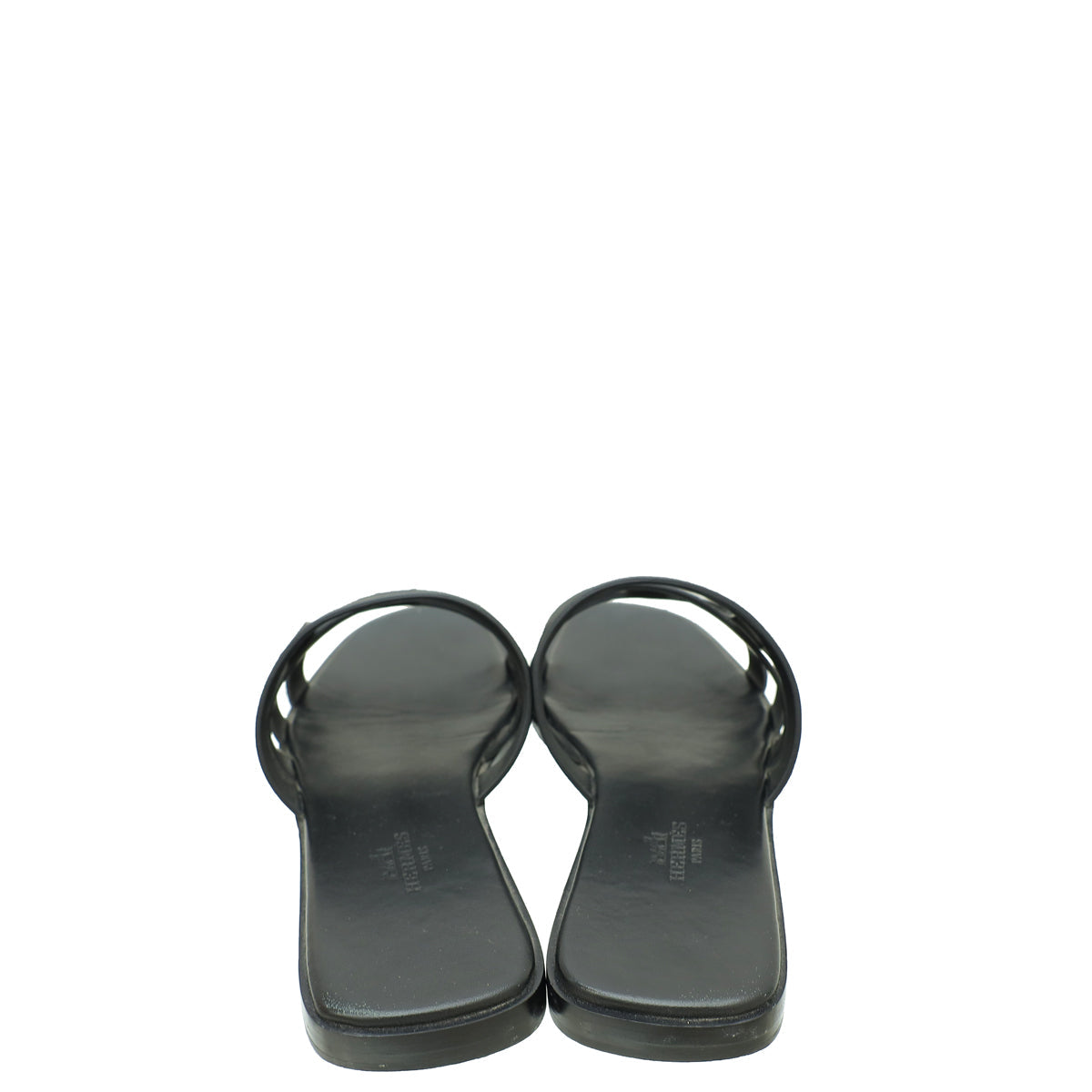 Hermes Noir Amore Sandal 38
