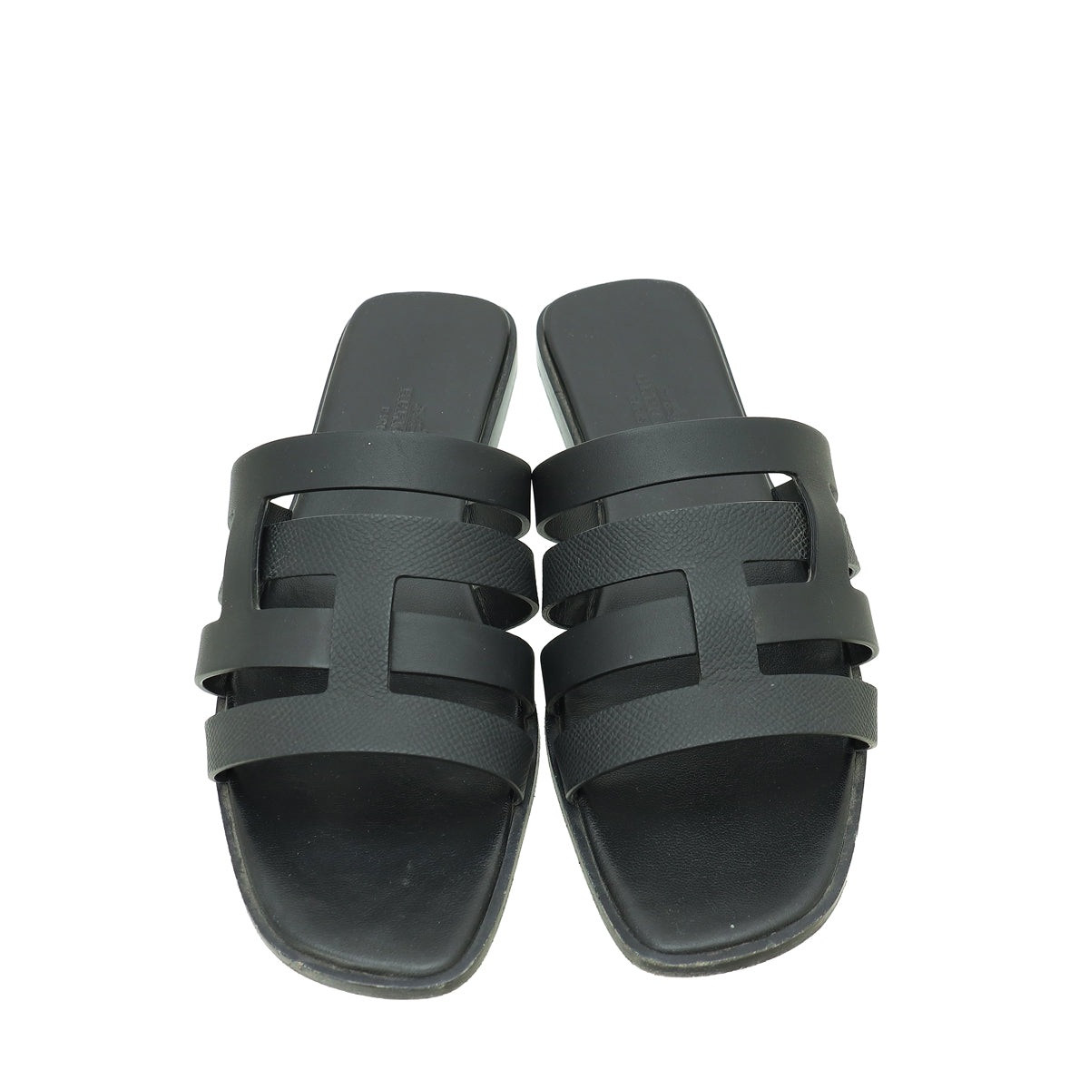 Hermes Noir Amore Sandal 38