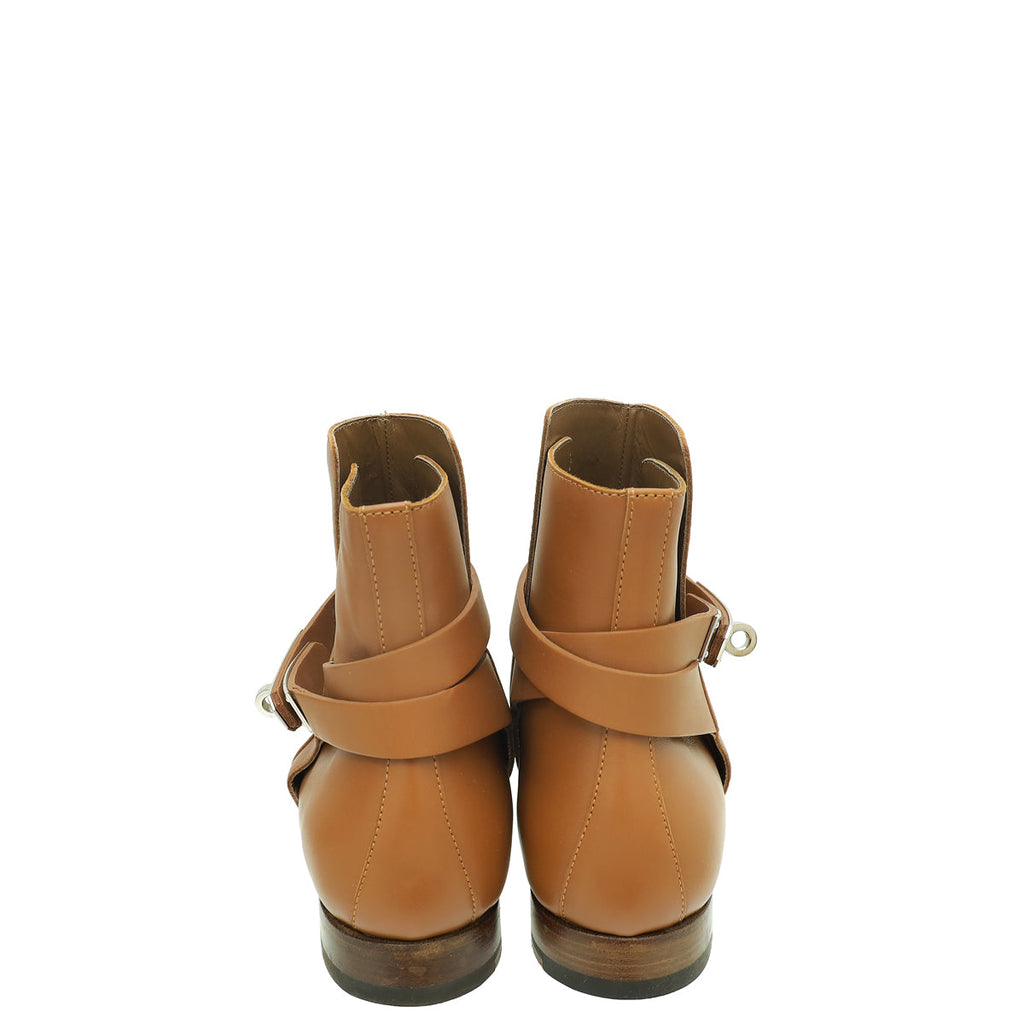 Hermes Natural Neo Ankle Boot 38