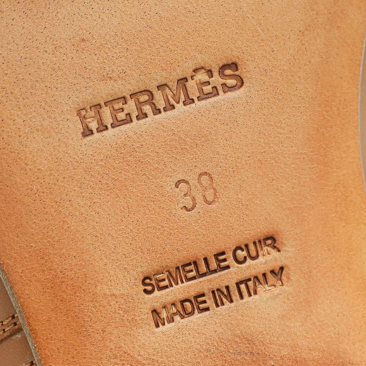 Hermes Natural Neo Ankle Boot 38