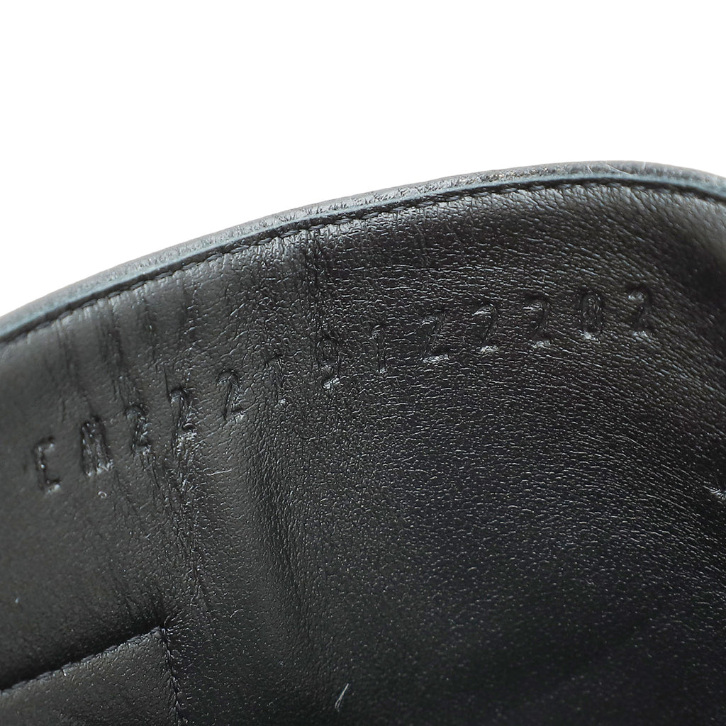 Hermes Noir Candy Sandal 38