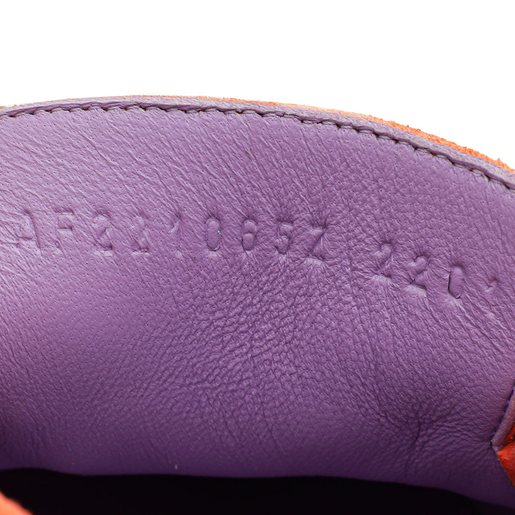 Hermes Rose Sorbet Paris Suede Goatskin Loafer 38